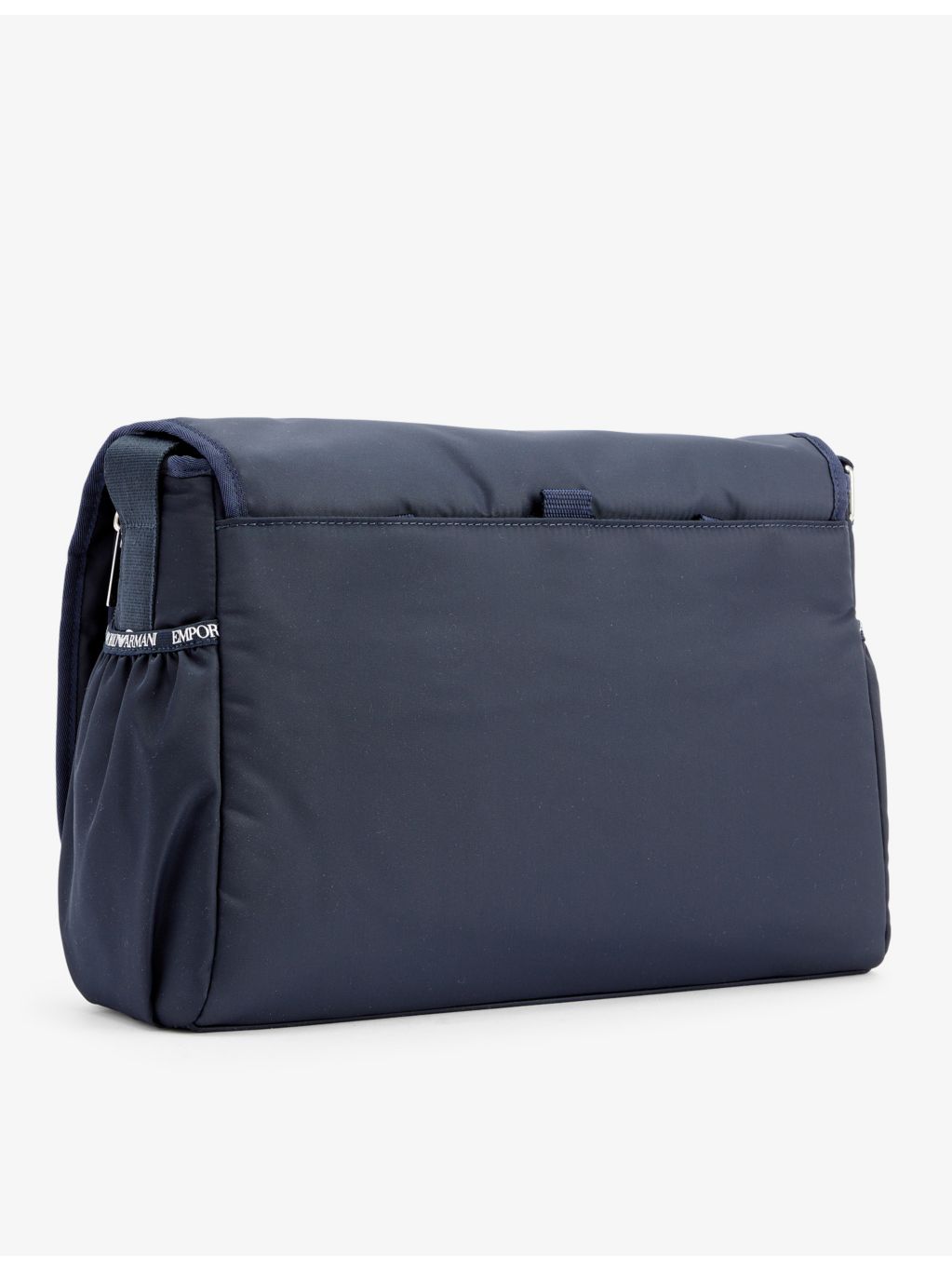 Emporio Armani logo-embellished woven changing bag (British brand)