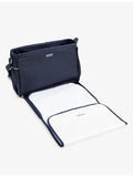Emporio Armani logo-embellished woven changing bag (British brand)