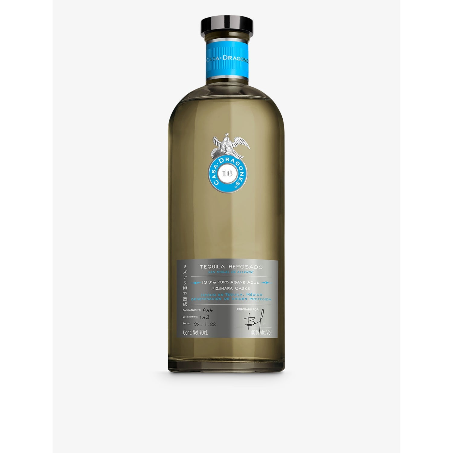 Casa Dragones reposado tequila 700ml - British product