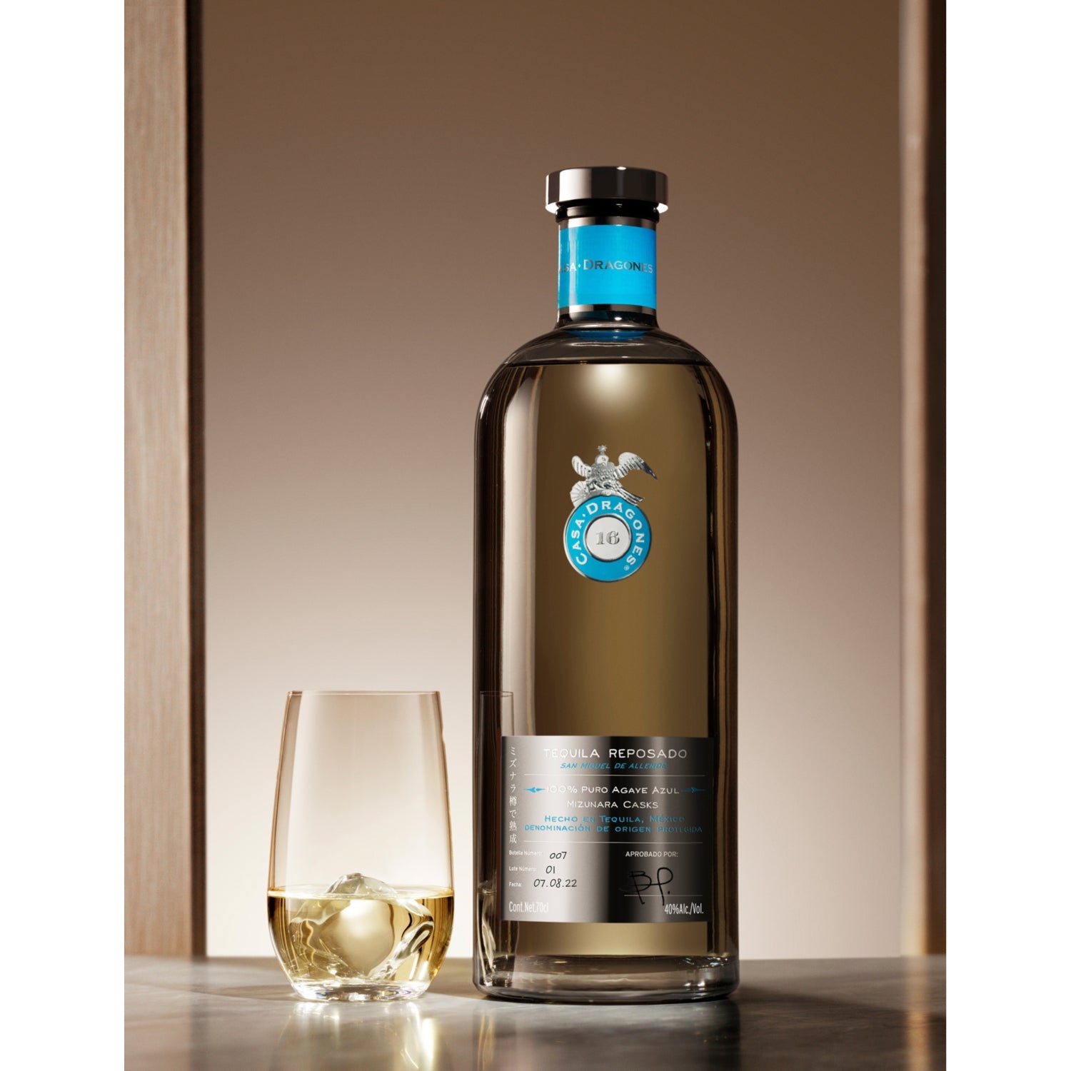 Casa Dragones reposado tequila 700ml - British product
