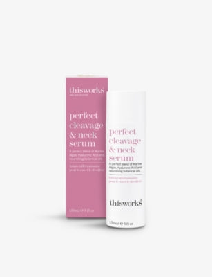 selfridges This Works Perfect Cleavage and Neck Serum 150ml- Buy online at McGrocer
