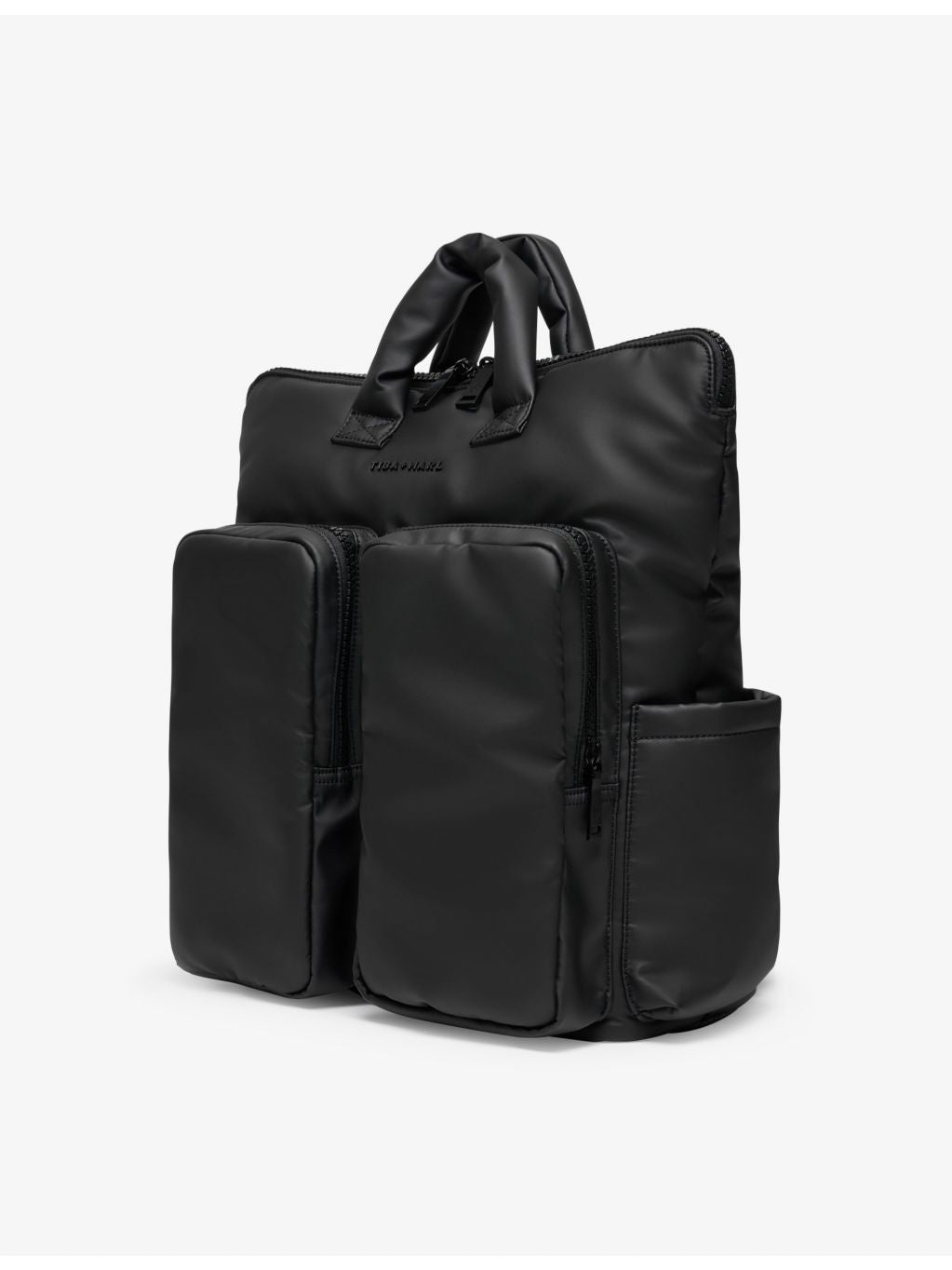 Tiba + Marl Ozzy shell tote bag in polyester - British product