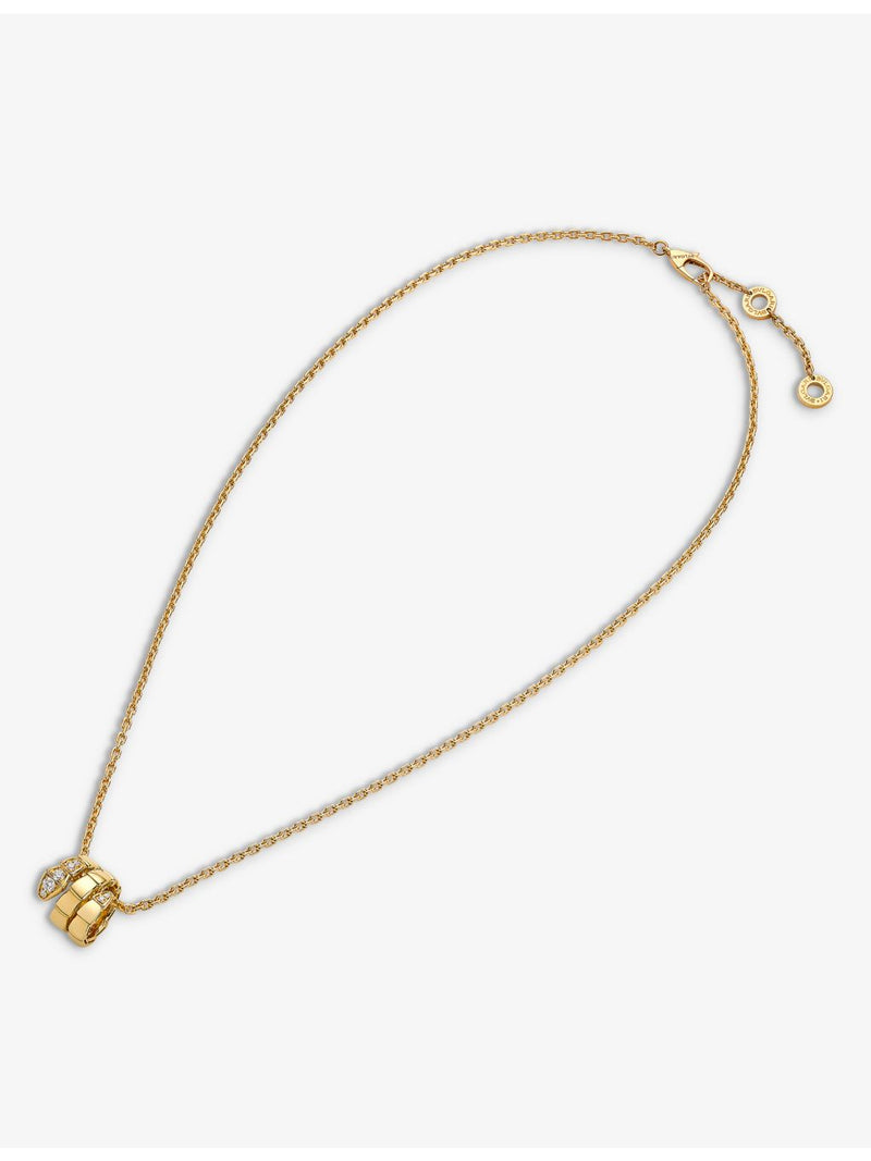 Bvlgari 18ct yellow gold diamond necklace (British brand)