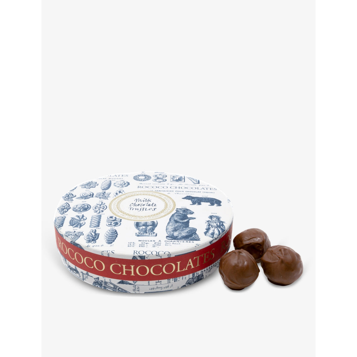 Rococo milk chocolate ganache truffles 200g, UK version