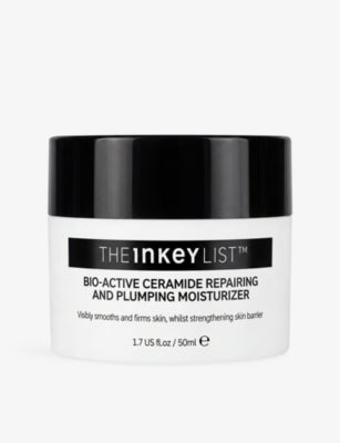 The Inkey List Bio-Active Ceramide Repairing and Plumping moisturiser 50ml, imported from the UK