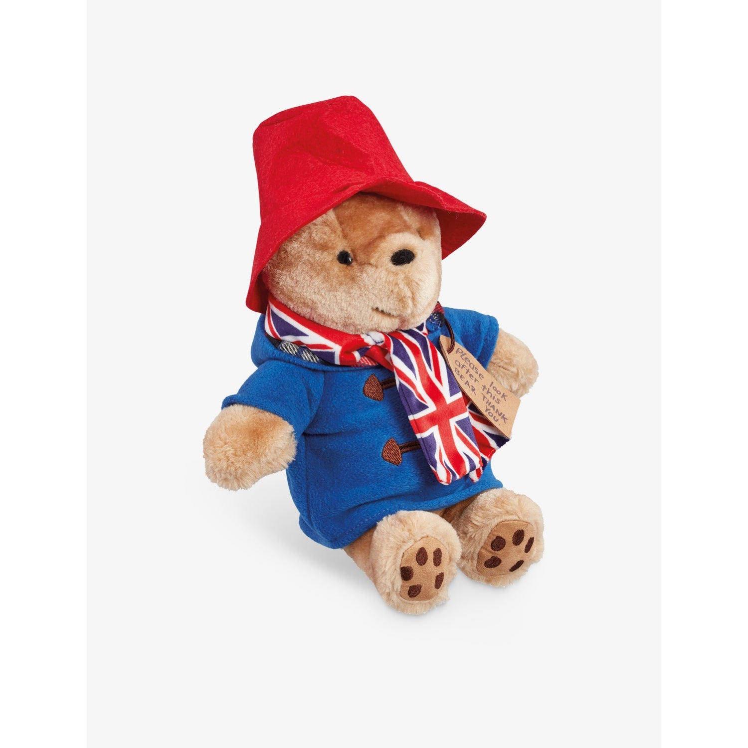 Paddington Union Jack teddy bear 22cm height, UK version