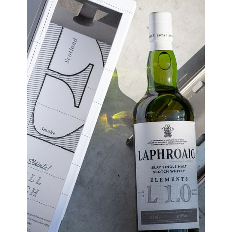 Laphroaig Elements 1.0 Islay single malt Scotch whisky 700ml (British brand)