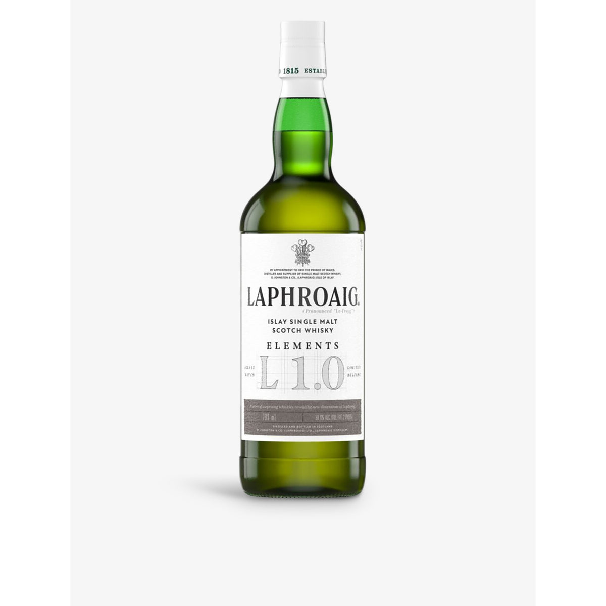 Laphroaig Elements 1.0 Islay single malt Scotch whisky 700ml (British brand)