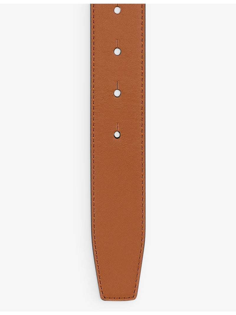 Christian Louboutin CL logo-buckle leather belt 35mm - British product