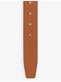 Christian Louboutin CL logo-buckle leather belt 35mm - British product