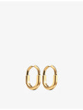 Tiffany & Co. Lock 18ct yellow-gold earrings medium, UK version