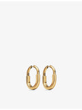 Tiffany & Co. Lock 18ct yellow-gold earrings medium, UK version