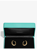 Tiffany & Co. Lock 18ct yellow-gold earrings medium, UK version