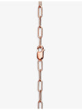 Tiffany Lock medium 18ct rose-gold diamond pendant, UK version