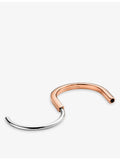 Tiffany & Co. Lock 18ct two-tone bangle bracelet, imported from the UK