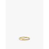 Lock 18ct yellow-gold and 0.17ct diamond ring - 5