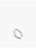 Tiffany Lock ring 18ct white gold 0.17ct diamond (British brand)