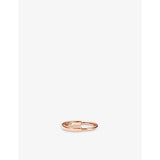 Tiffany Lock 18ct rose-gold ring - 4.5
