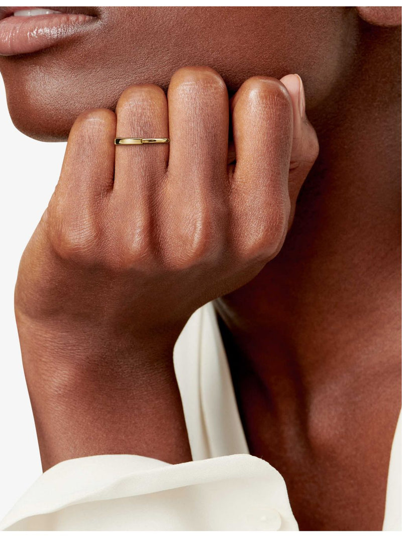 Tiffany & Co. Lock 18ct yellow-gold ring, UK version