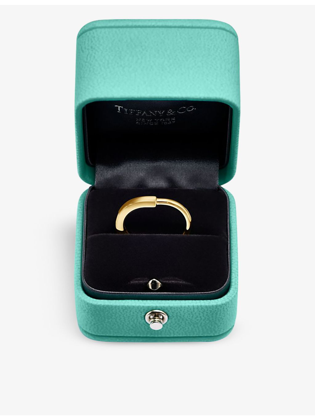 Tiffany & Co. Lock 18ct yellow-gold ring, UK version