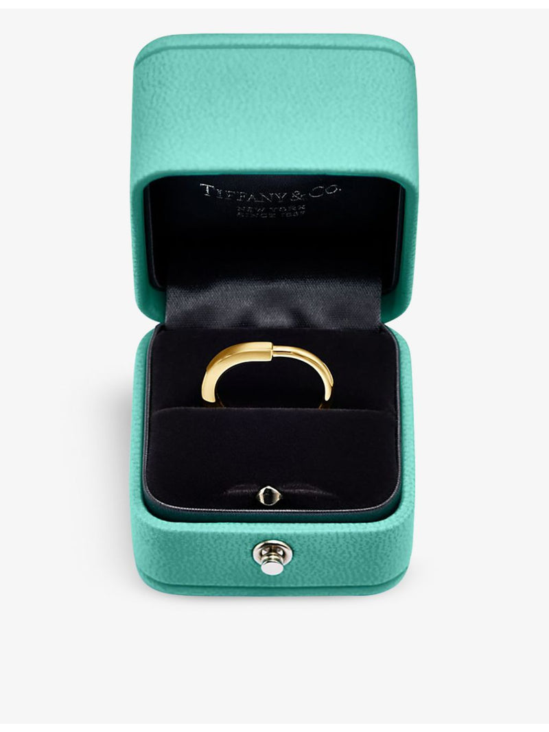 Tiffany & Co. Lock 18ct yellow-gold ring, UK version