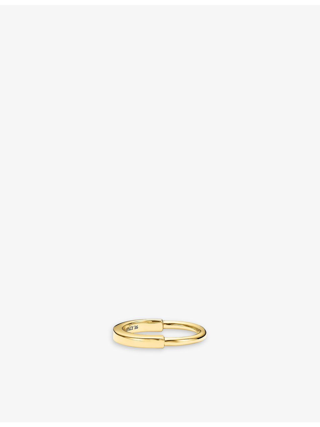 Tiffany & Co. Lock 18ct yellow-gold ring, UK version