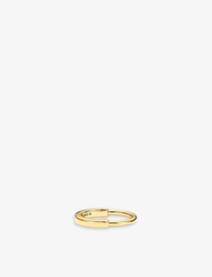 Tiffany & Co. Lock 18ct Yellow-Gold Ring