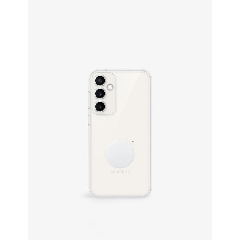 S23 FE clear gadget phone case with grip and kickstand (British brand)
