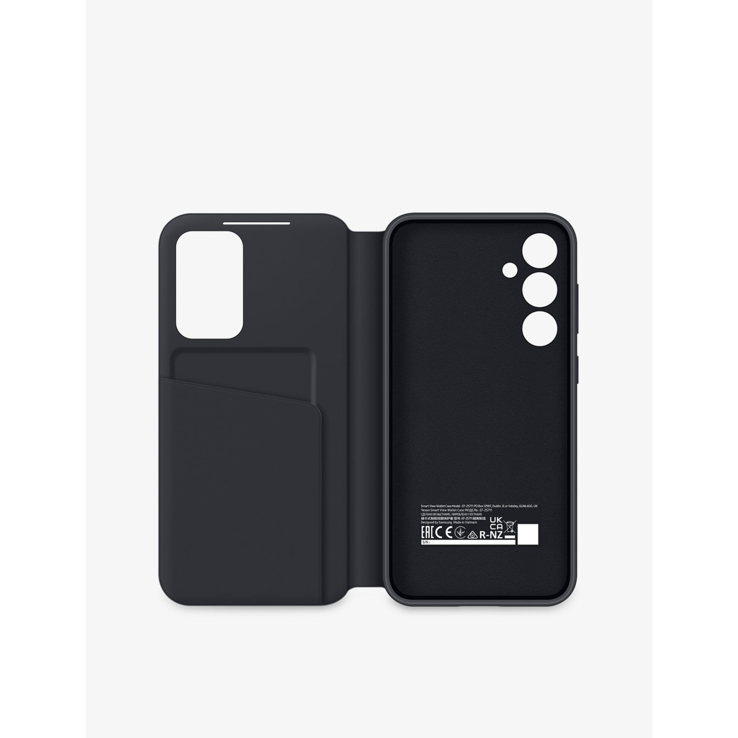 Samsung Smart View wallet case for S23 FE, UK version