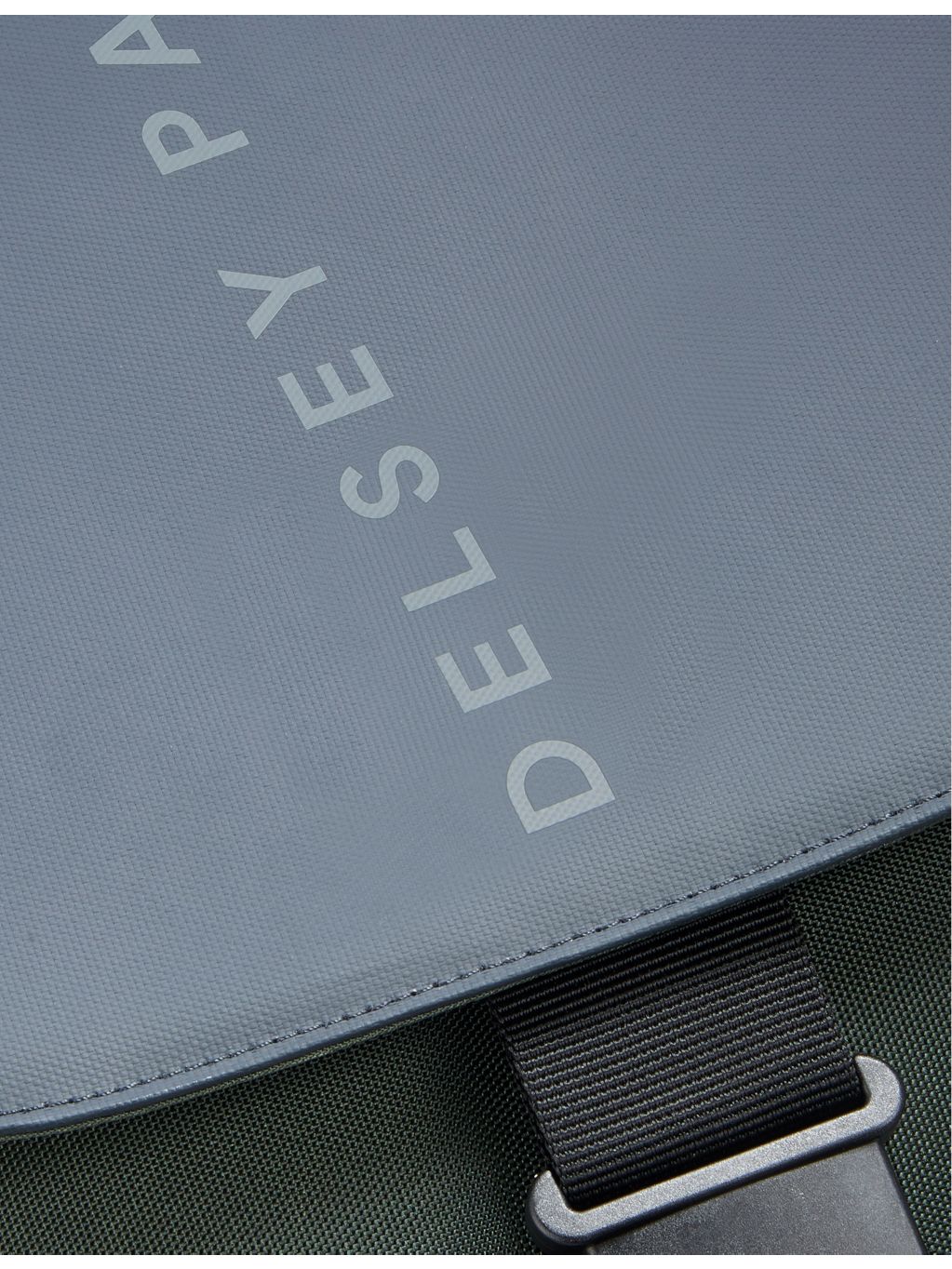 Delsey Securflap backpack anti-theft design, UK version