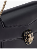 Bvlgari Serpenti Forever cross-body bag in leather, imported from the UK