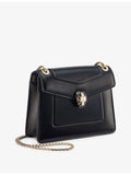 Bvlgari Serpenti Forever cross-body bag in leather, imported from the UK