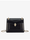 Bvlgari Serpenti Forever cross-body bag in leather, imported from the UK