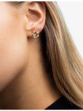 Sif Jakobs 18ct gold-plated circular stud earrings, UK version