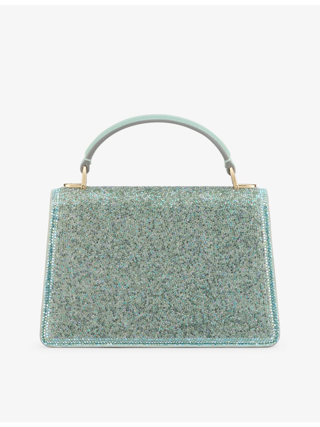 Bvlgari Serpenti Forever mini suede handbag with crystal embellishment (British brand)