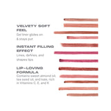 Morphe Soulmatte filling gel lip liner 0.2g, imported from the UK