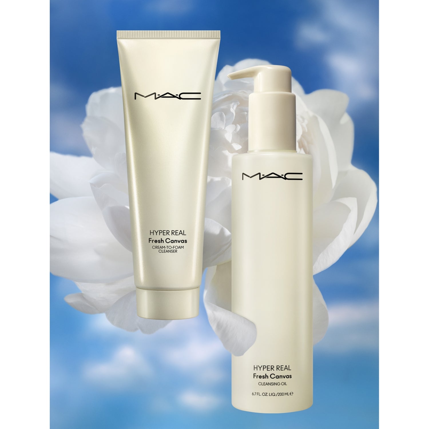 MAC Hyper Real Fresh Canvas cleanser (British brand)