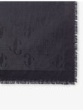 Jimmy Choo silk-blend scarf 140cm square (British brand)