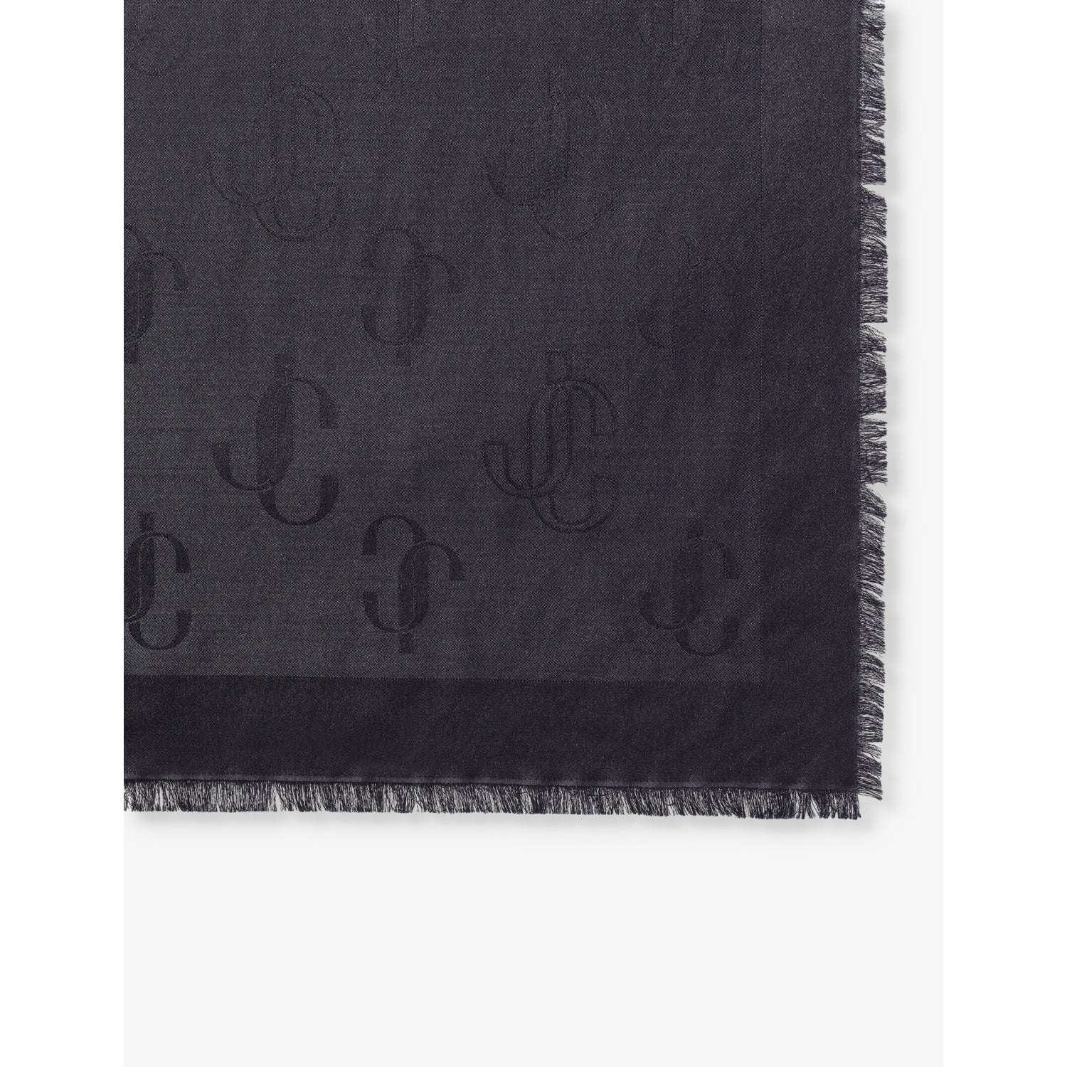 Jimmy Choo silk-blend scarf 140cm square (British brand)