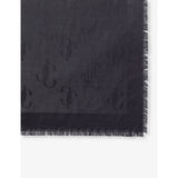 Jimmy Choo silk-blend scarf 140cm square (British brand)
