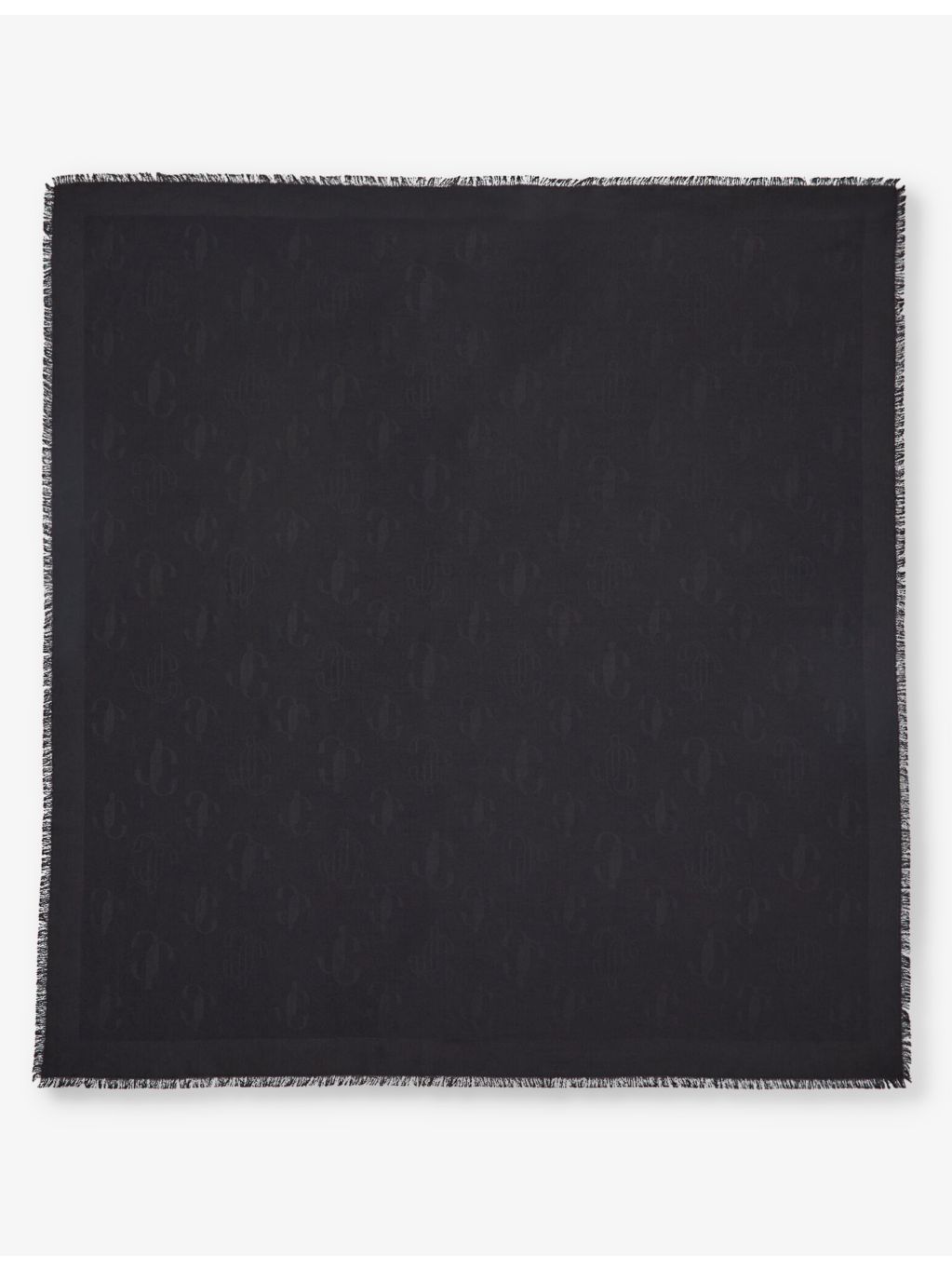 Jimmy Choo silk-blend scarf 140cm square (British brand)