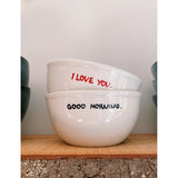 anna+nina Good Morning ceramic bowl 14cm, imported from the UK