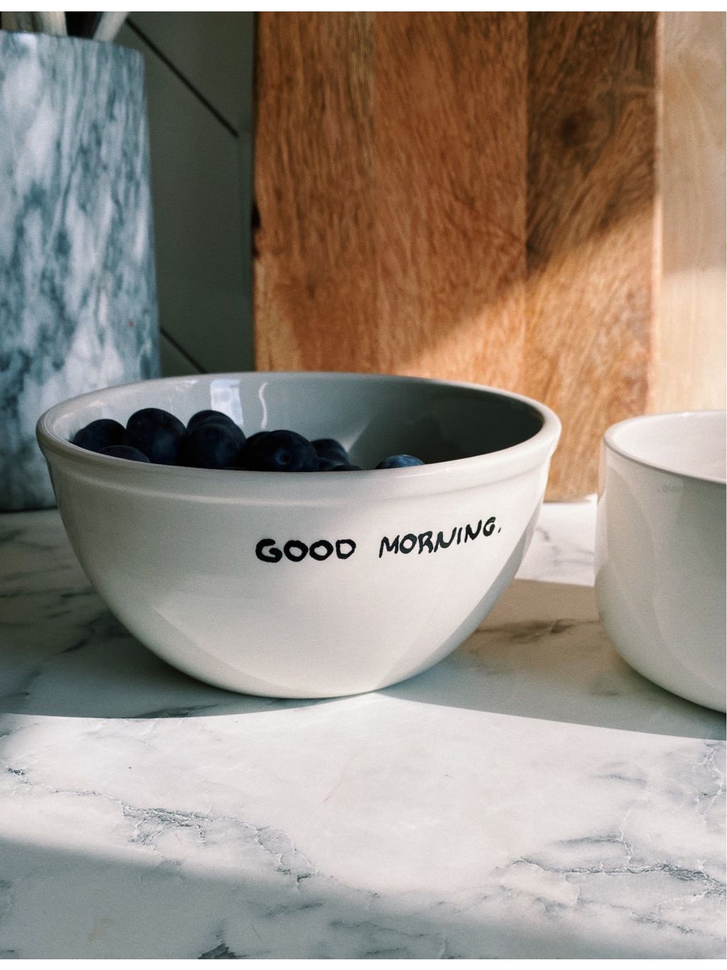 anna+nina Good Morning ceramic bowl 14cm, imported from the UK
