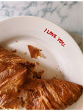 Anna Nina I Love You ceramic plate 22cm, imported from the UK