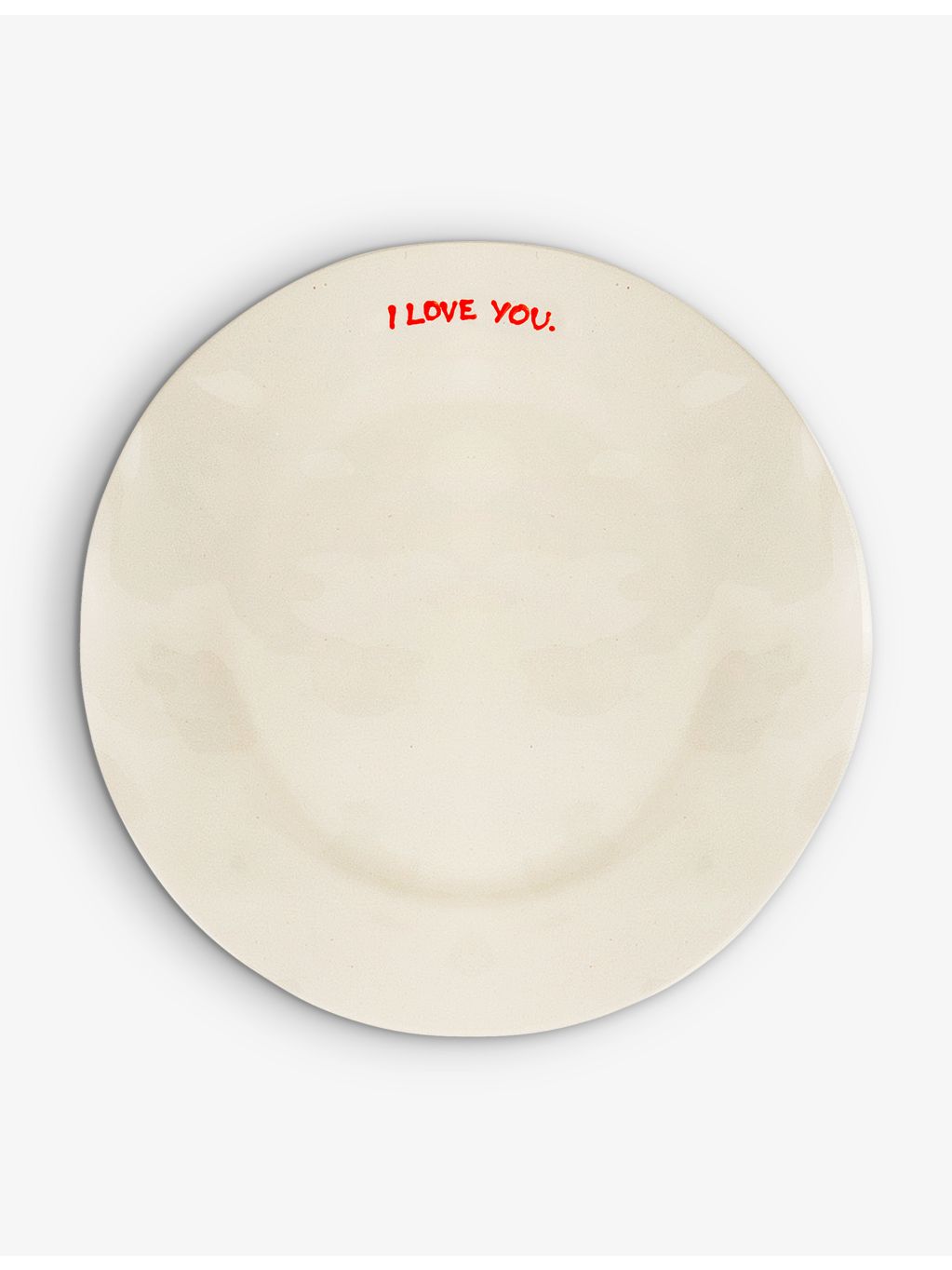 Anna Nina I Love You ceramic plate 22cm, imported from the UK