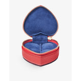Aspinal of London heart-shaped leather ring box - British product