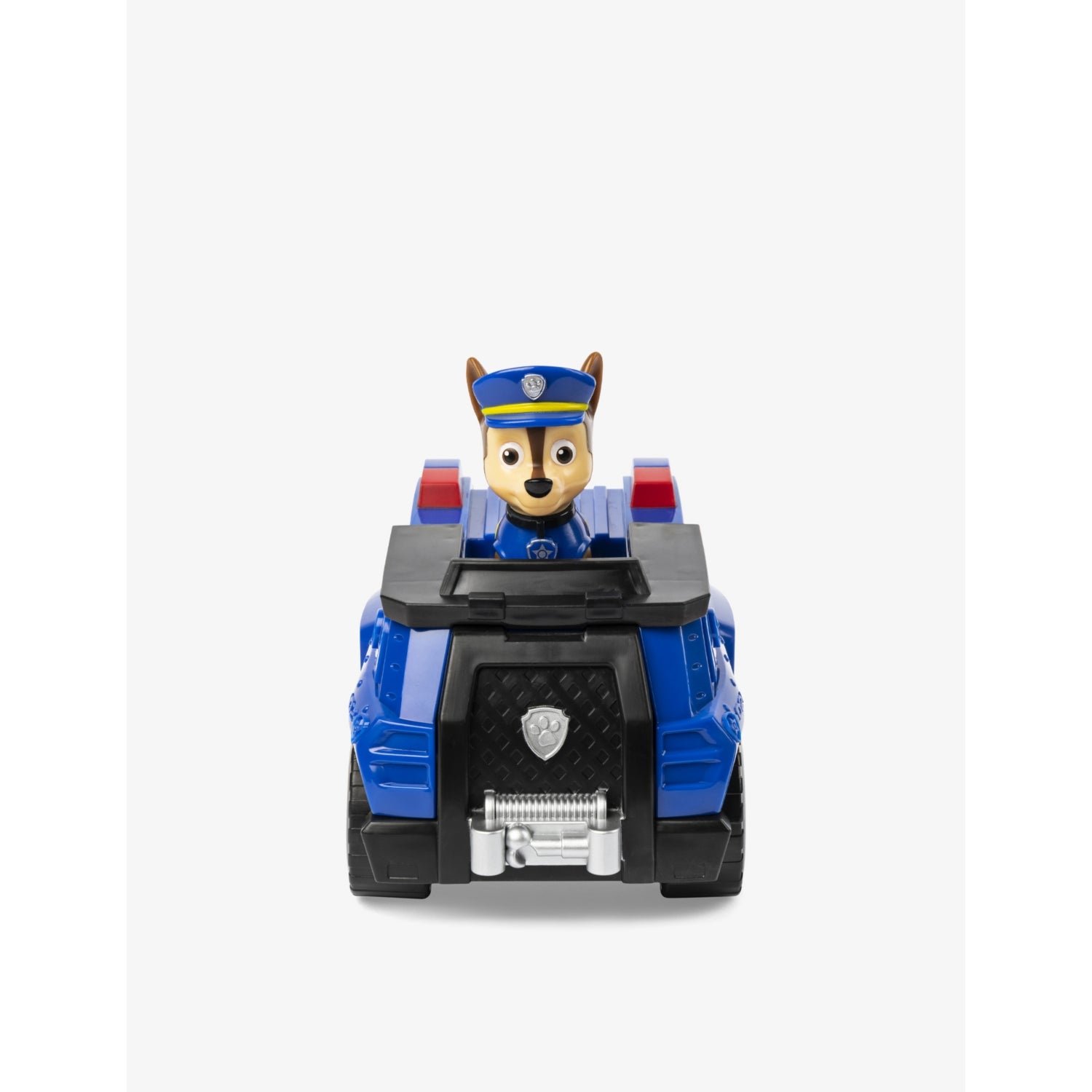 Paw Patrol Chase vehicle playset with pup figure (British brand)