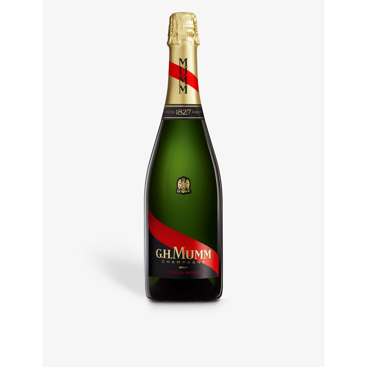 G.H Mumm champagne Cordon Rouge 750ml (British brand)