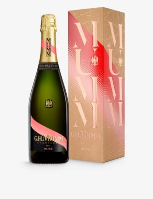 G.H. Mumm Rose champagne 750ml (British brand)