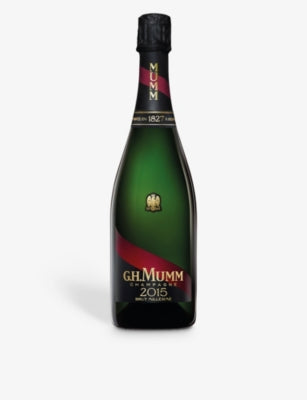 G.H Mumm champagne 2015 vintage 750ml (British brand)